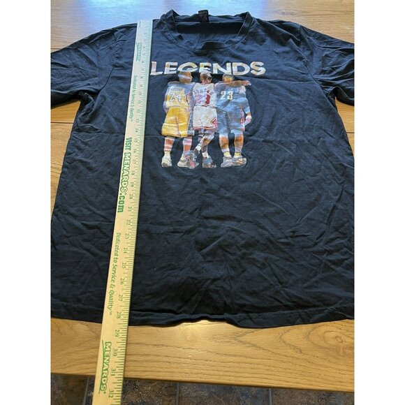 Legends Basketball T-Shirt Size XL Kobe Bryant Jordan MJ LeBron James Athletic - Picture 3 of 8